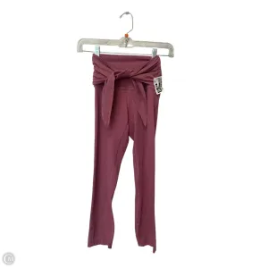 Athletic Leggings By Lululemon In Mauve, Size: 2