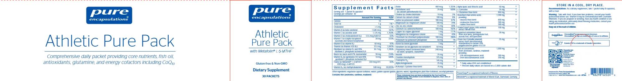 Athletic Pure Pack
