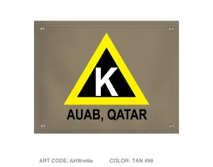 AUAB, QATAR Banner Flag - AHWm9a