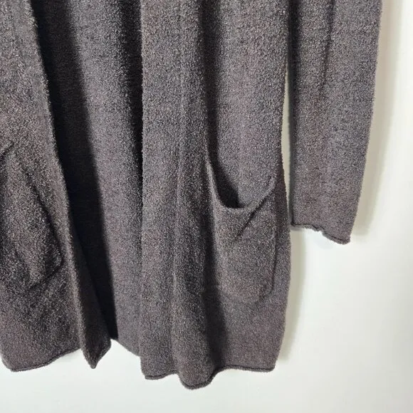 Barefoot Dreams Size XS CozyChic Lite Long Cardigan Sweater in Carbon