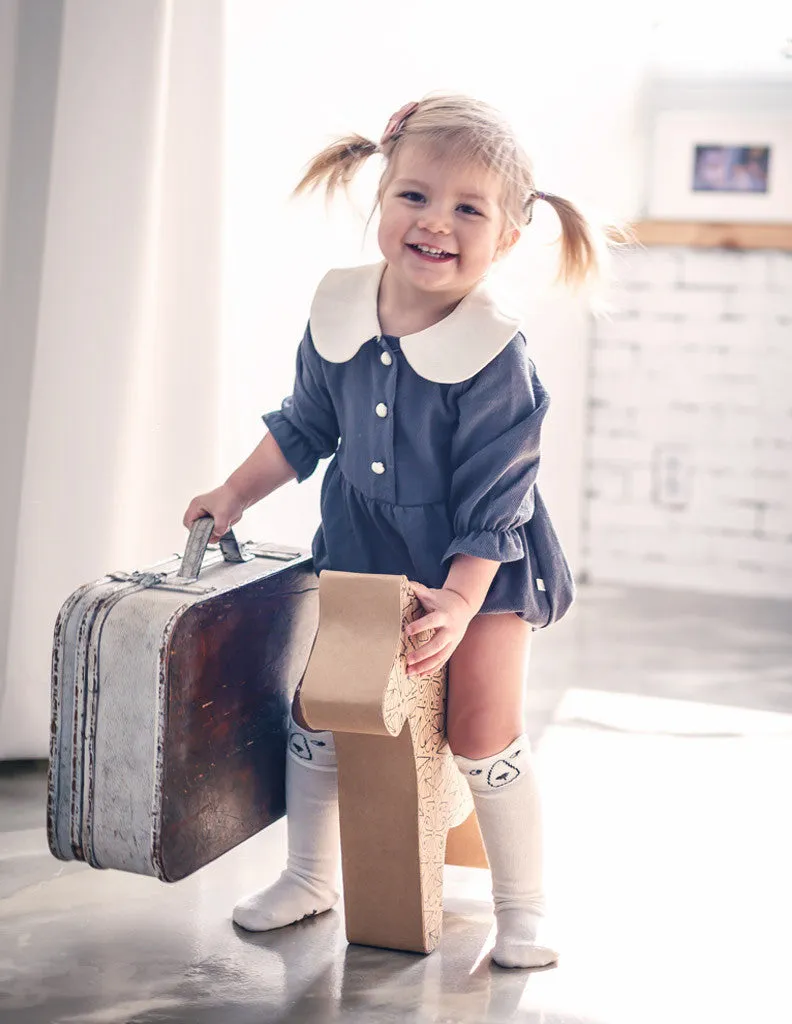 Bean Suit Romper Charcoal