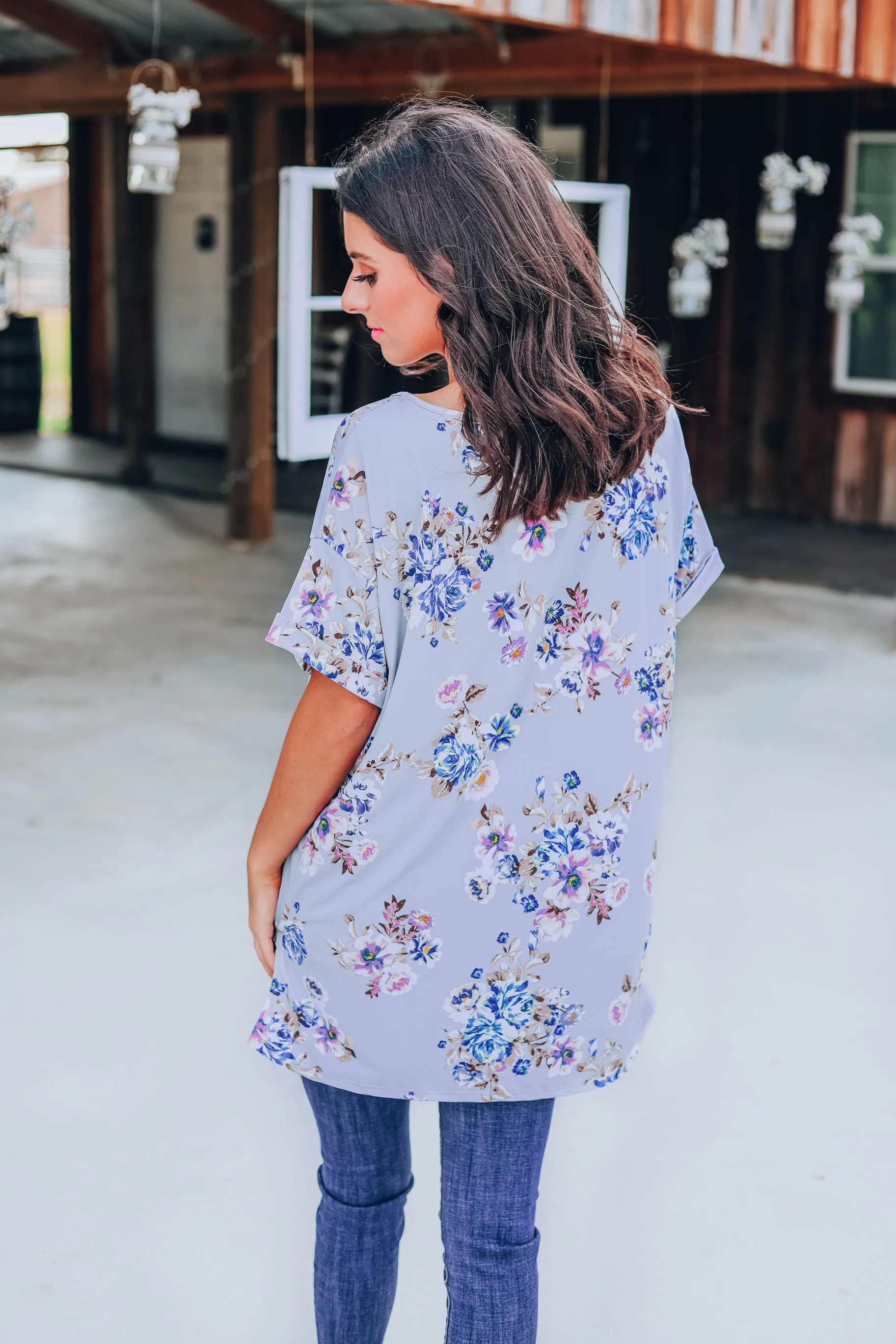 Beautiful Bouquet Floral Top