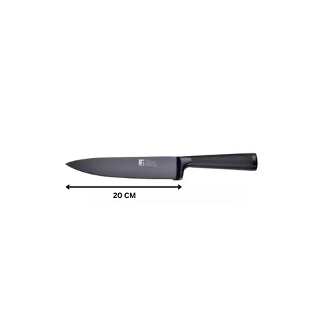 Bergner Black Blade Stainless Steel Chef Knife BG-9777