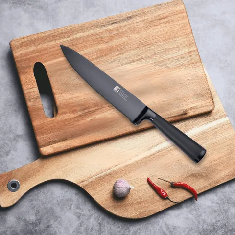 Bergner Black Blade Stainless Steel Chef Knife BG-9777