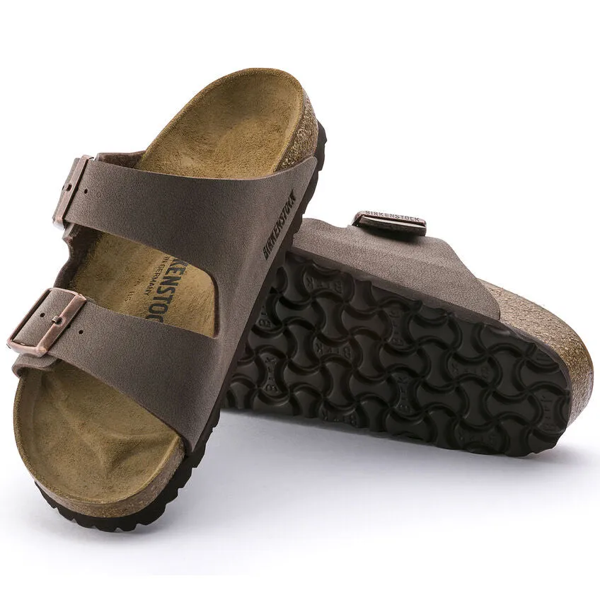 Birkenstock Unisex Arizona Birkibuc - Mocha