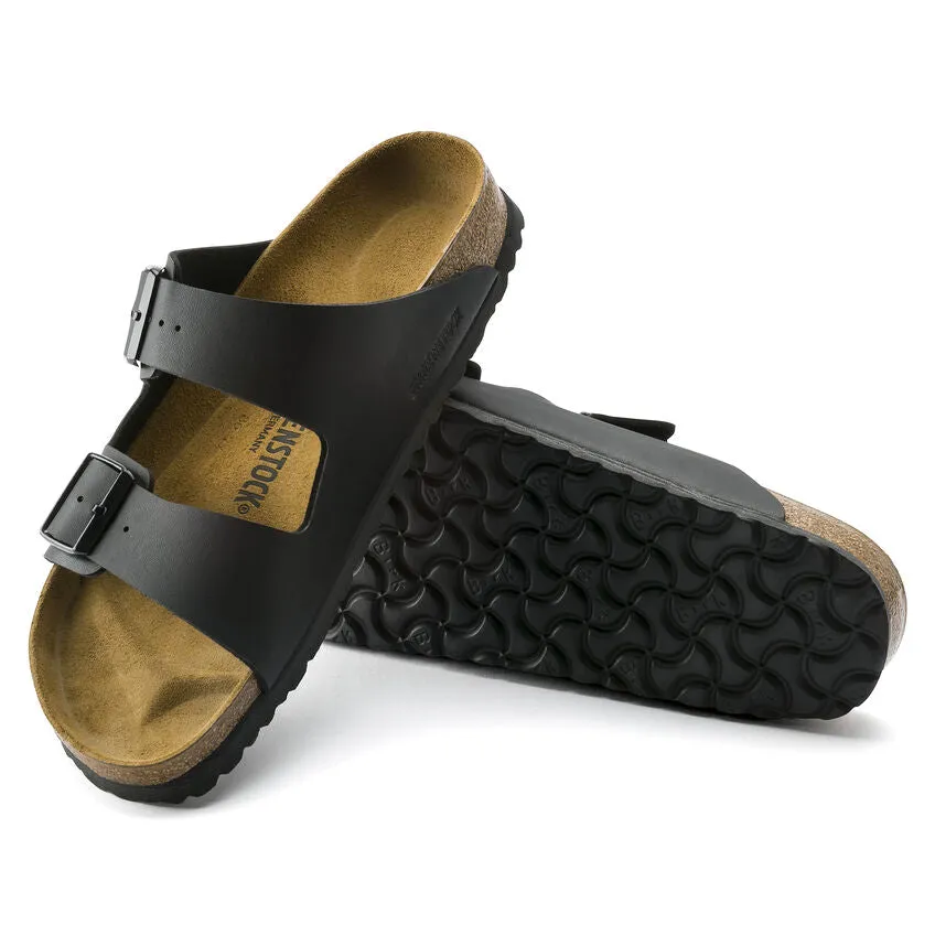 Birkenstock Unisex Arizona Birko-Flor - Black