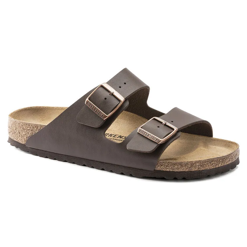 Birkenstock Unisex Arizona Birko-Flor Sandal - Dark Brown