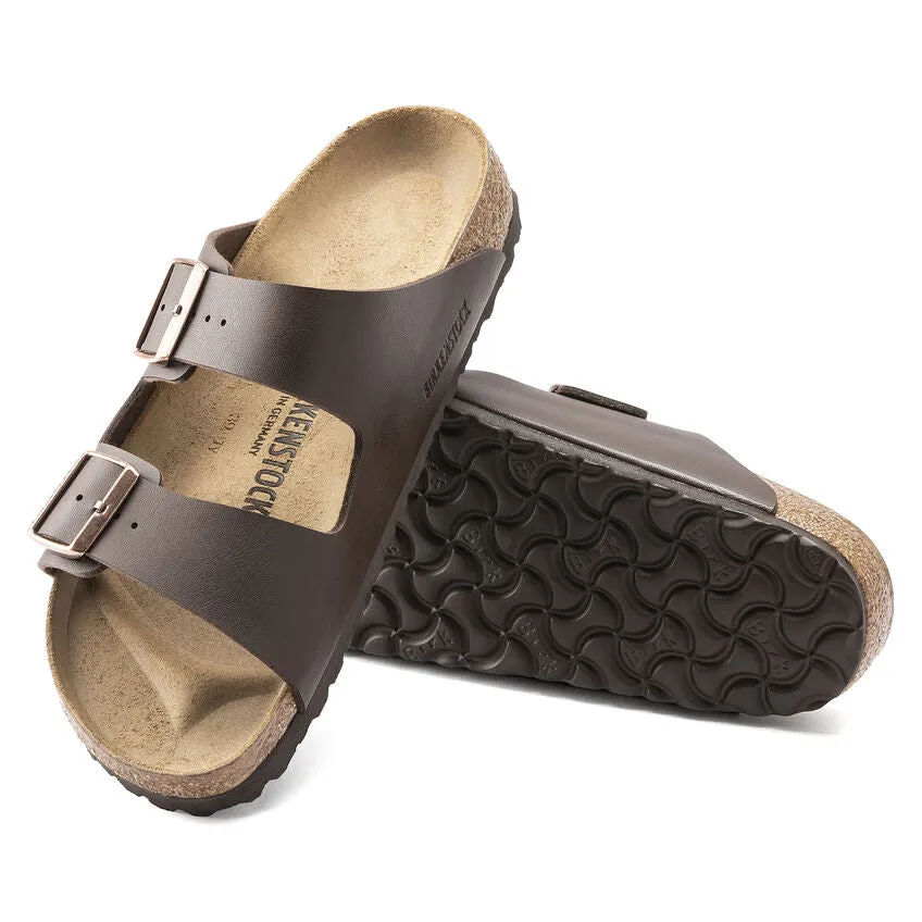 Birkenstock Unisex Arizona Birko-Flor Sandal - Dark Brown