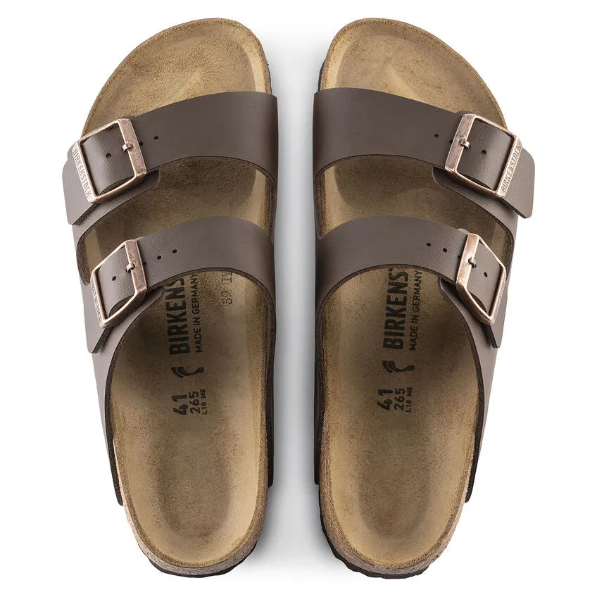 Birkenstock Unisex Arizona Birko-Flor Sandal - Dark Brown
