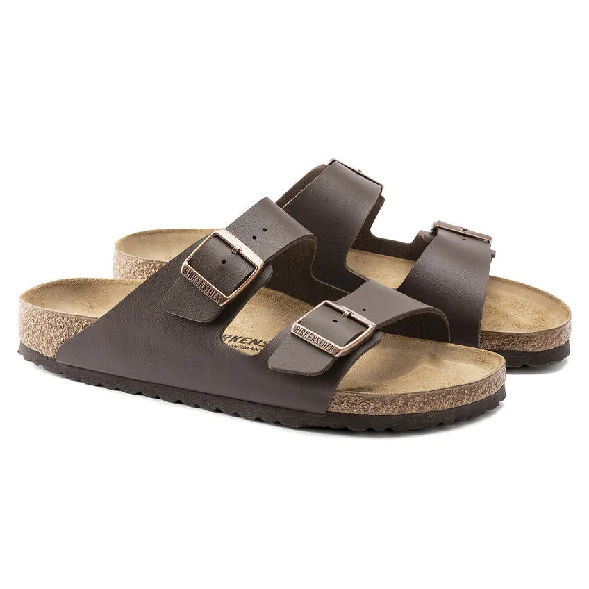 Birkenstock Unisex Arizona Birko-Flor Sandal - Dark Brown