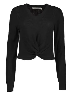 Bishop   Young  Mateo Twist Front Sweater