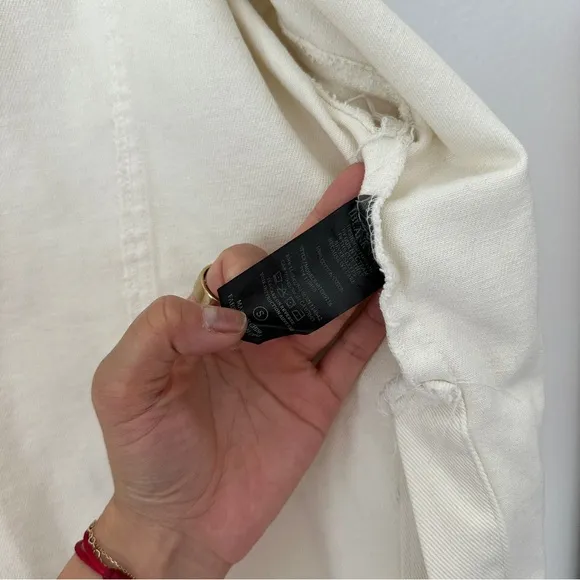 [BLANKNYC] Off-White Denim Jacket - Size Small, Relaxed Fit