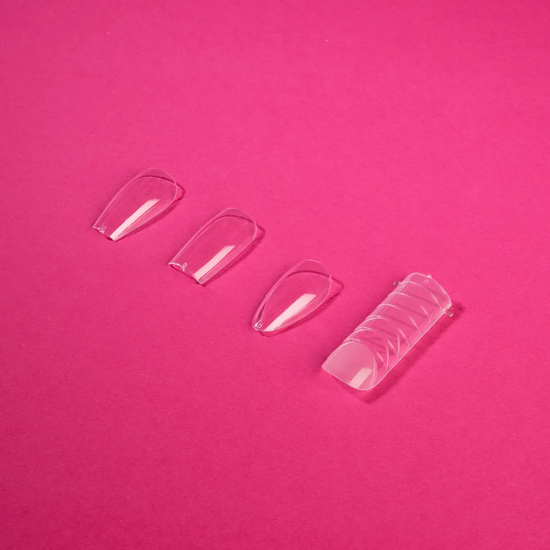 BlinkTips - Coffin, 240 pcs Full-Cover Tips