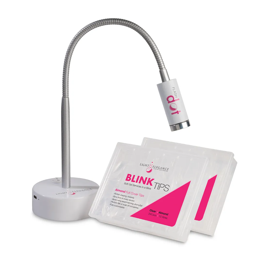 BlinkTips - Square, 240 pcs Full-Cover Tips