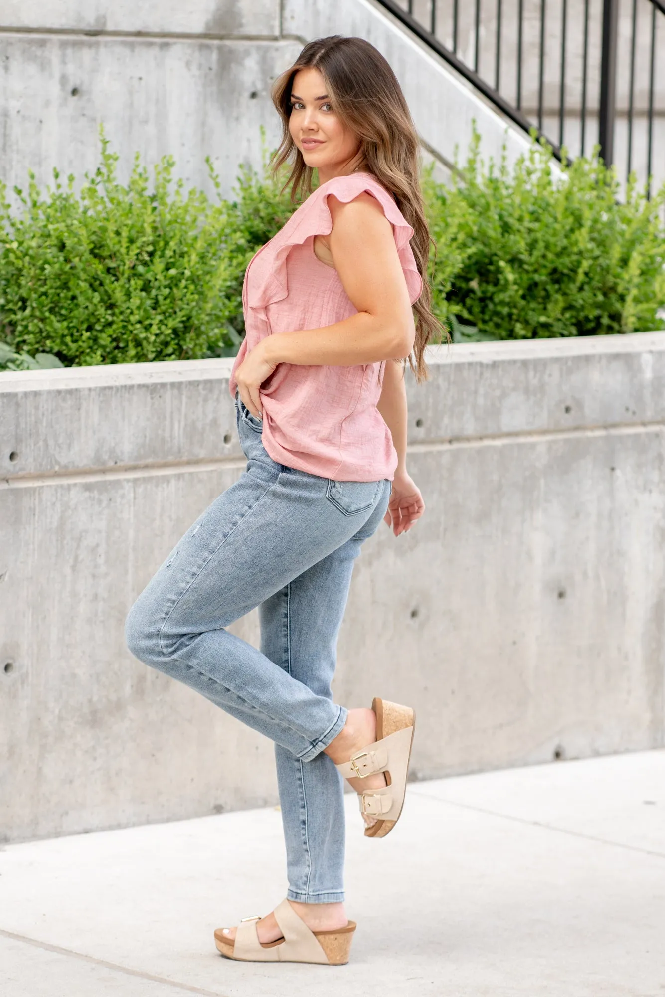Boho Babe Vintage High Rise Slim Fit