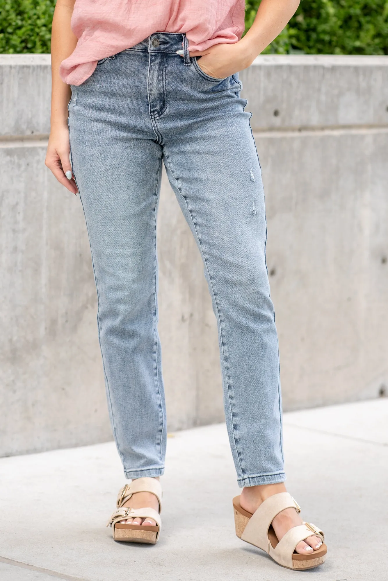Boho Babe Vintage High Rise Slim Fit