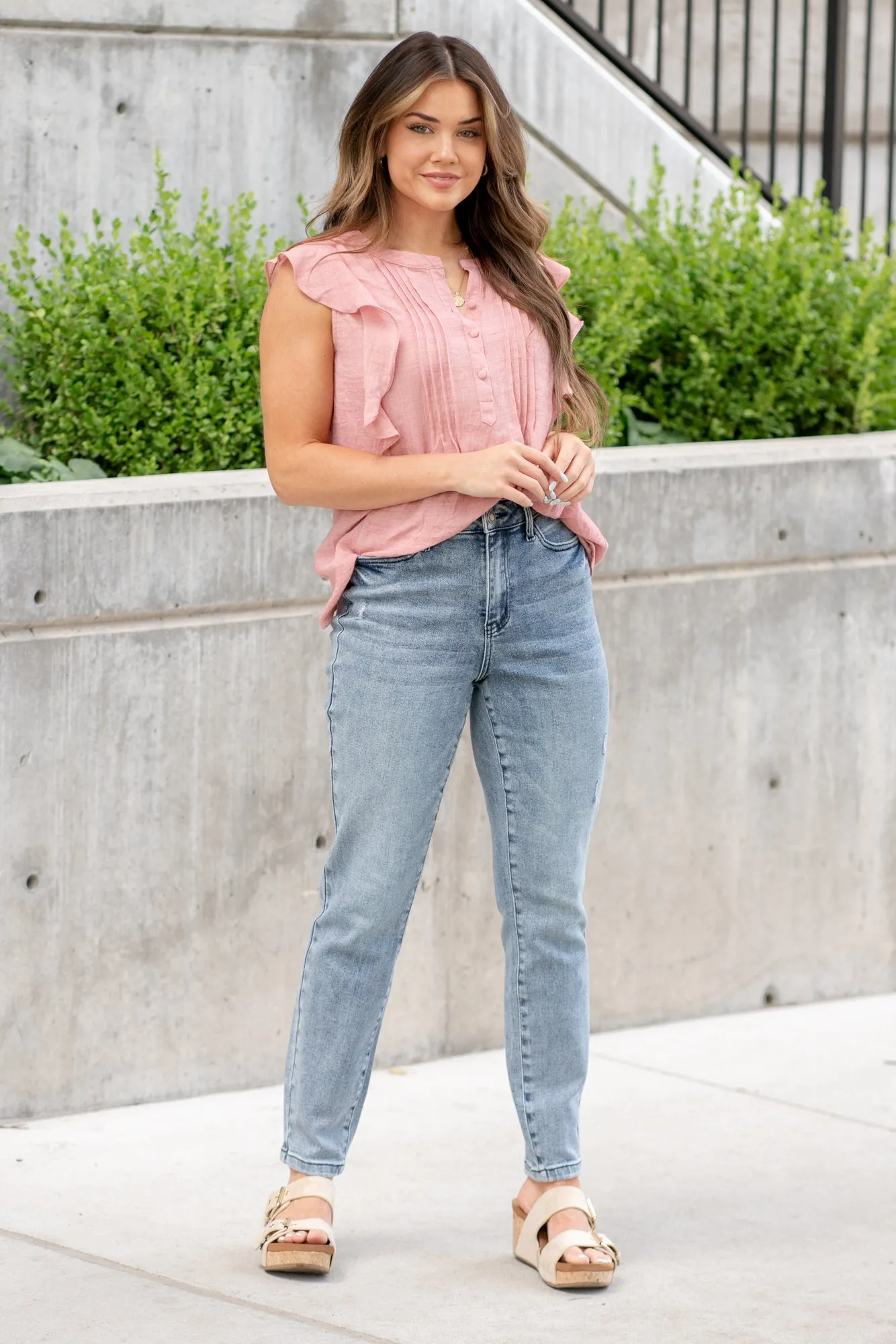 Boho Babe Vintage High Rise Slim Fit