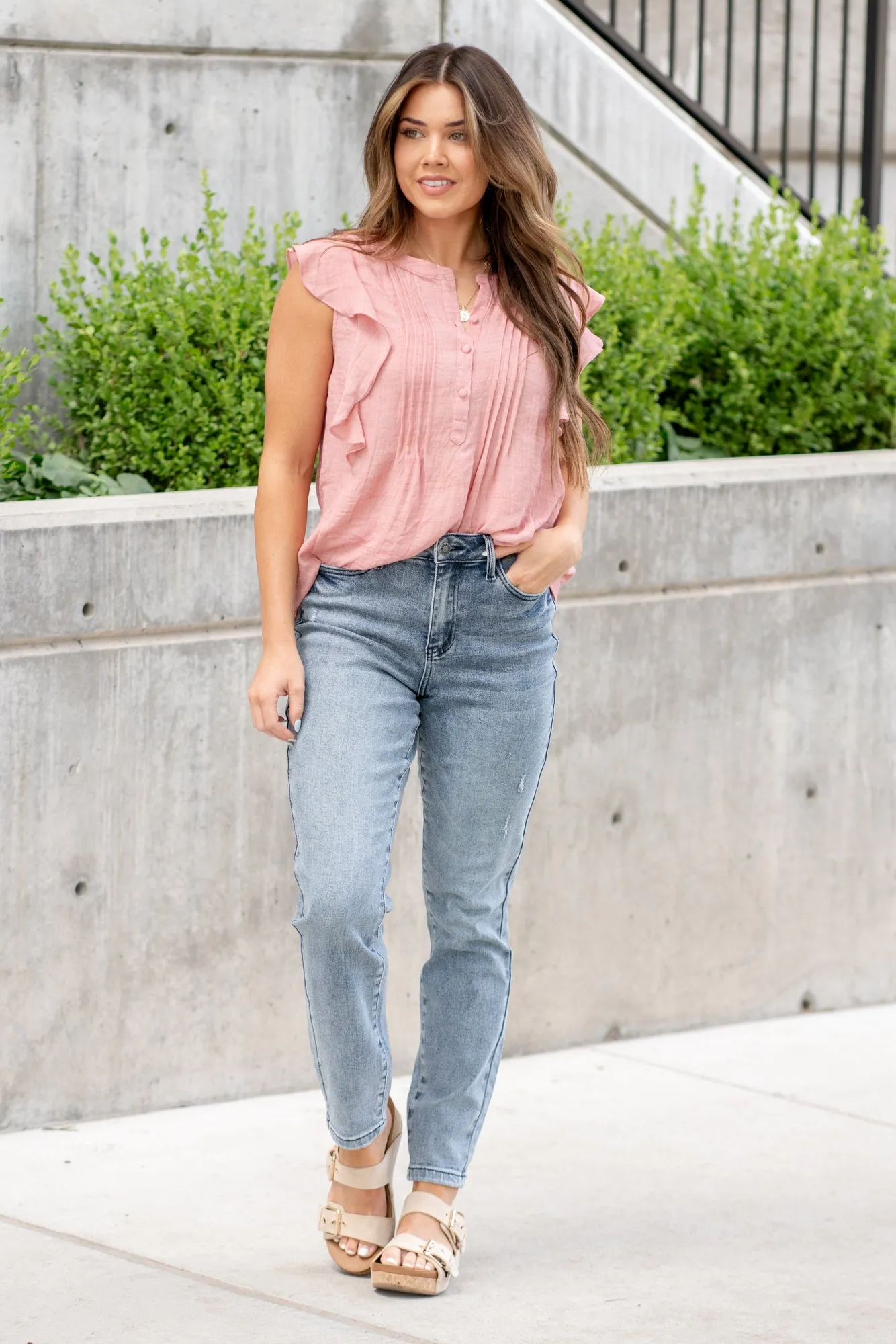 Boho Babe Vintage High Rise Slim Fit