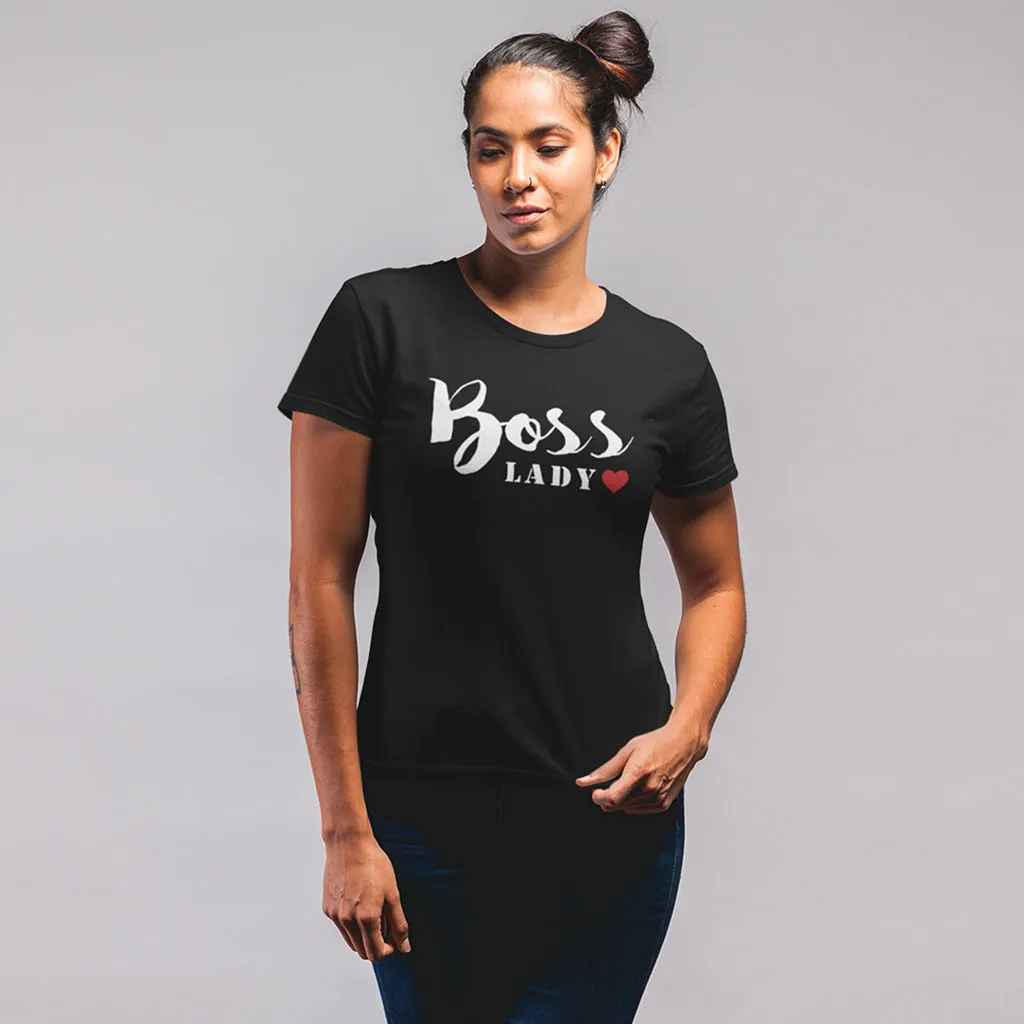Boss Lady and Boss Baby - Mother and Daughter Matching T-Shirts Set