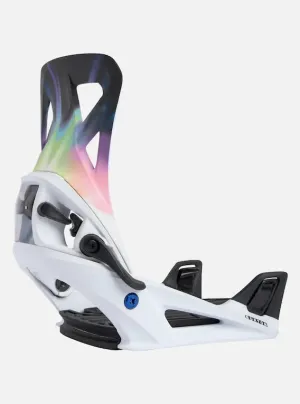 Burton Men's Step On® Re:Flex Snowboard Bindings White/Cloud Burst 2023