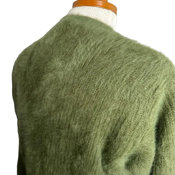 Butterfly Effect Green Belted Sweater