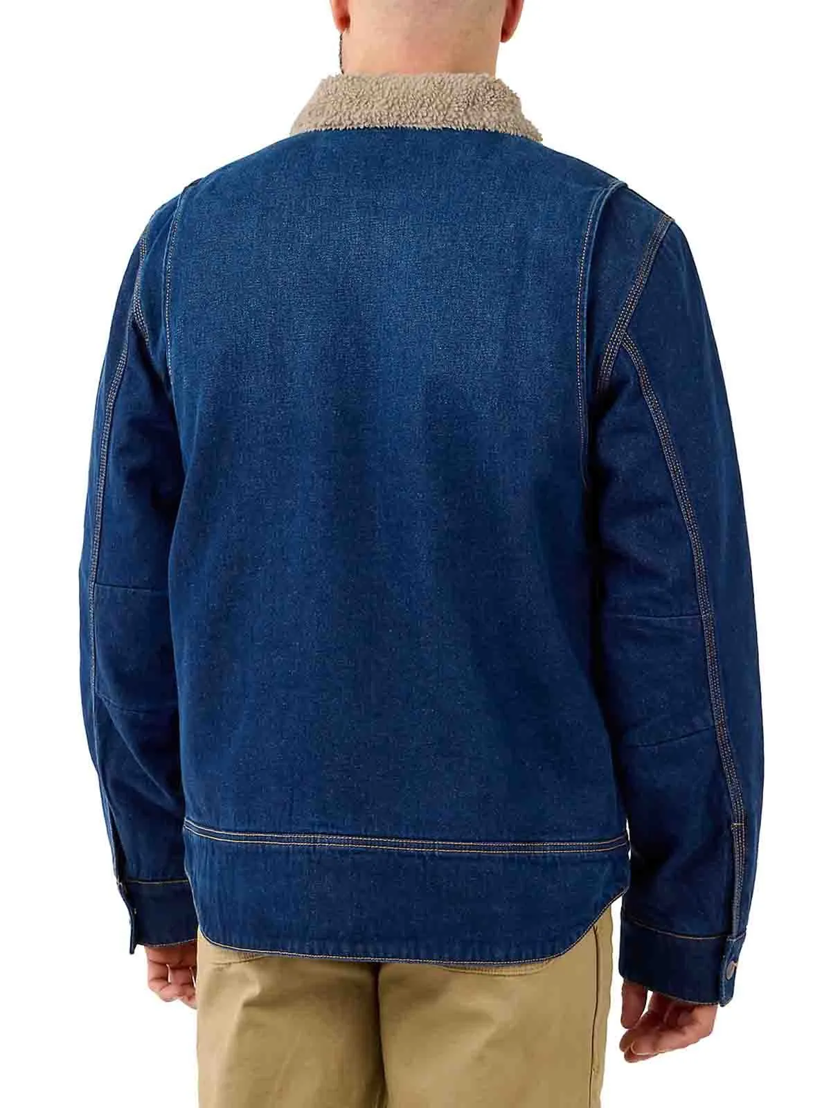 Carhartt Denim Sherpa Jacket 105478