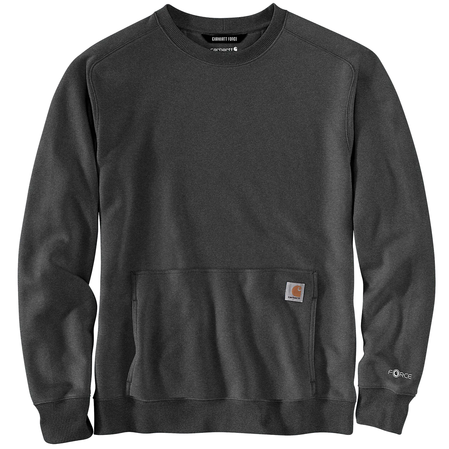 Carhartt Force Relaxed Fit  Crewneck Sweatshirt  - 105568 - Carbon Heather