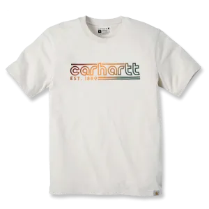 Carhartt Relaxed Fit S/S Logo Graphic T-shirt - 106538 - A16 Oat Milk