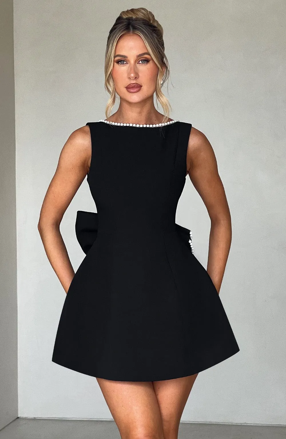 Carrie Mini Dress - Black