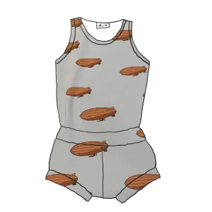 Carry Me Away FRENCH TERRY - Shorties/Beach Romper