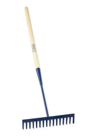 Carters Square Tooth Asphalt Rake with Wooden Handle