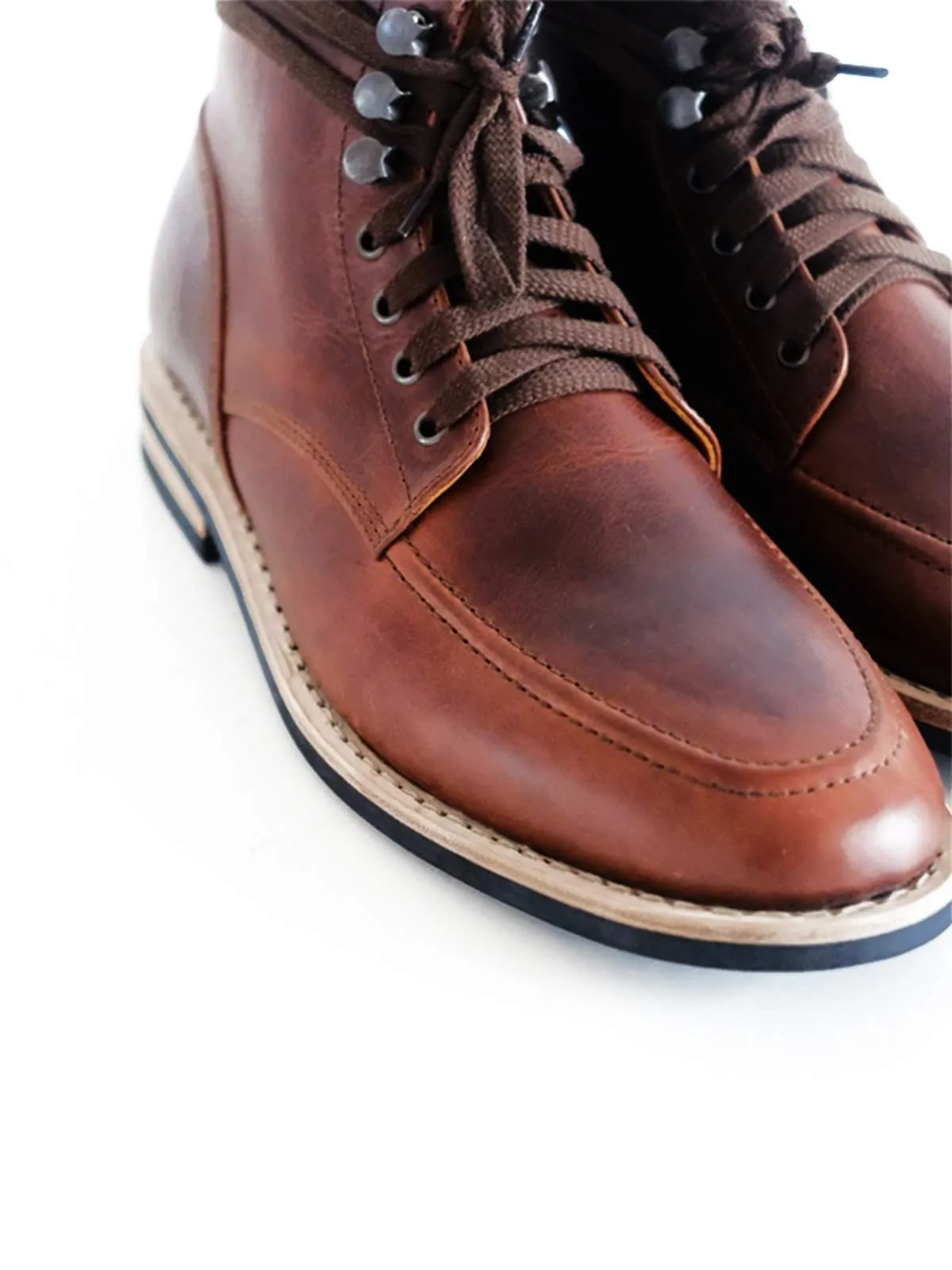 Chevalier Derby Moc Boots Brown Chromexcel