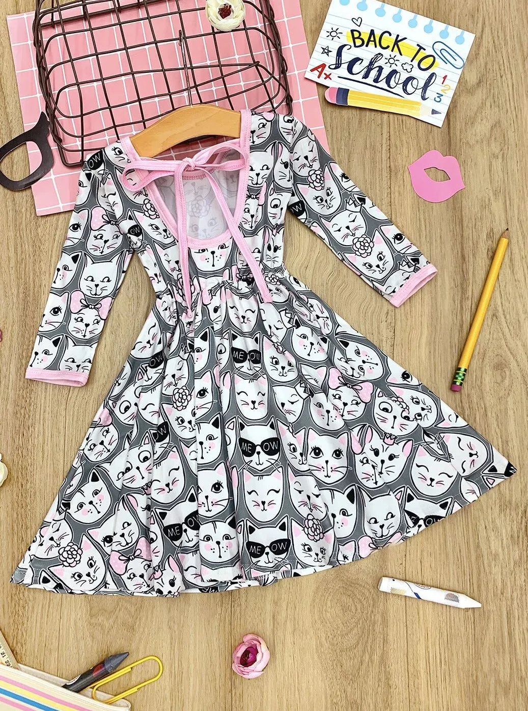 Classy Kitten Scoop Back Dress