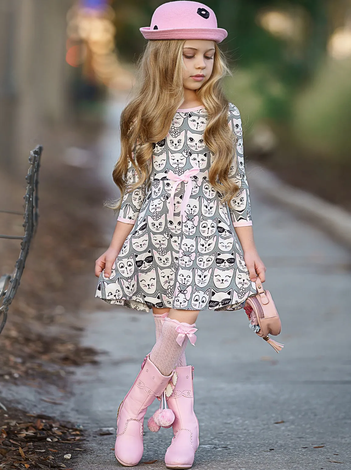Classy Kitten Scoop Back Dress