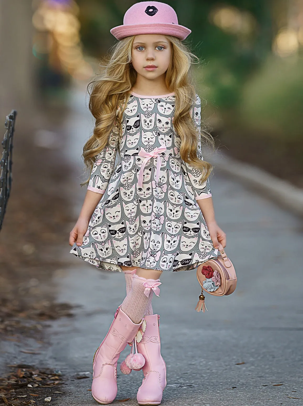 Classy Kitten Scoop Back Dress