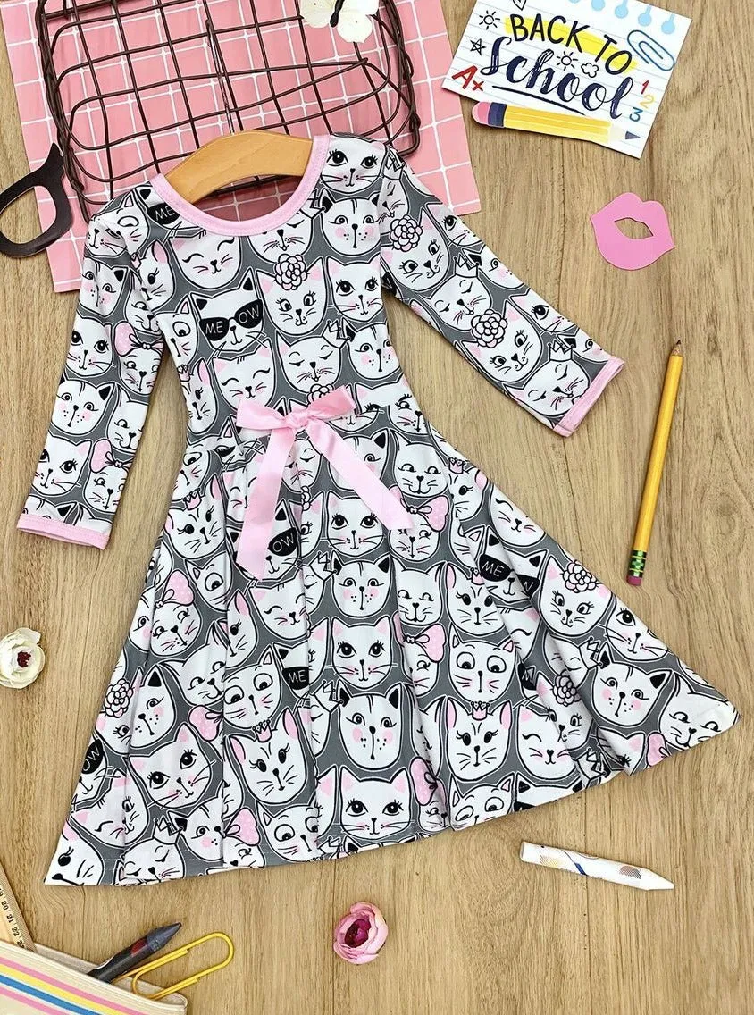 Classy Kitten Scoop Back Dress
