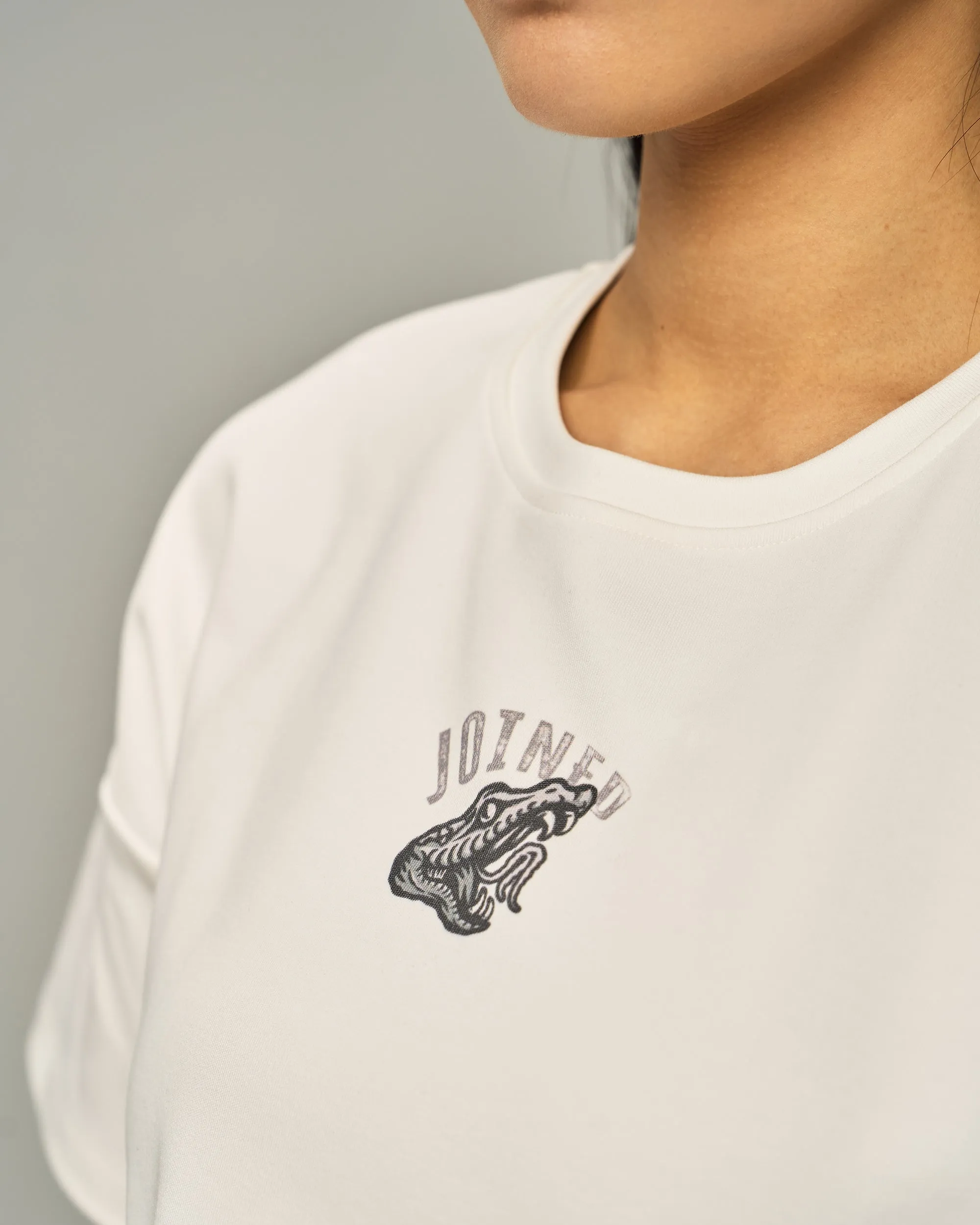 CNY Snake Oversized Crop Top