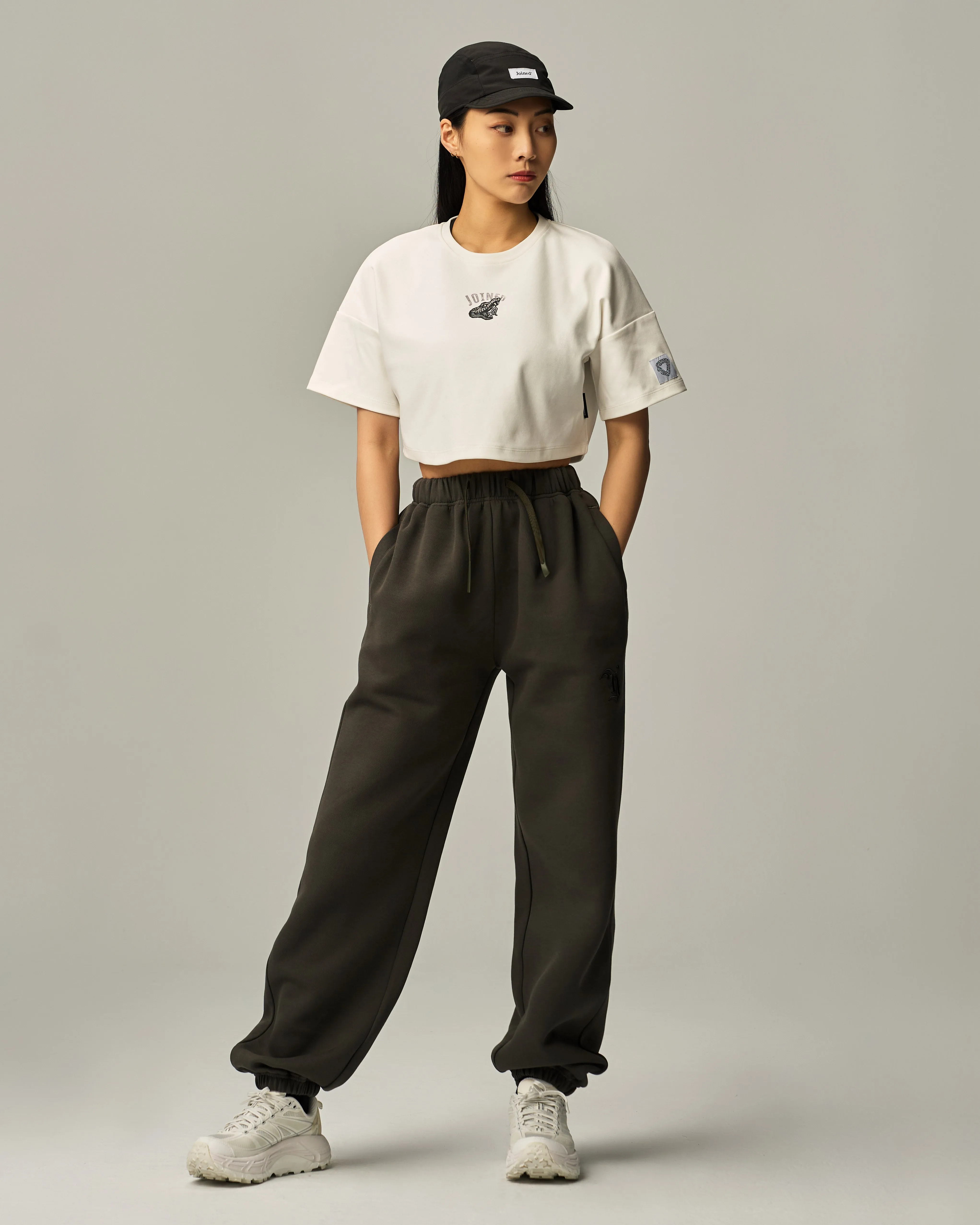 CNY Snake Oversized Crop Top