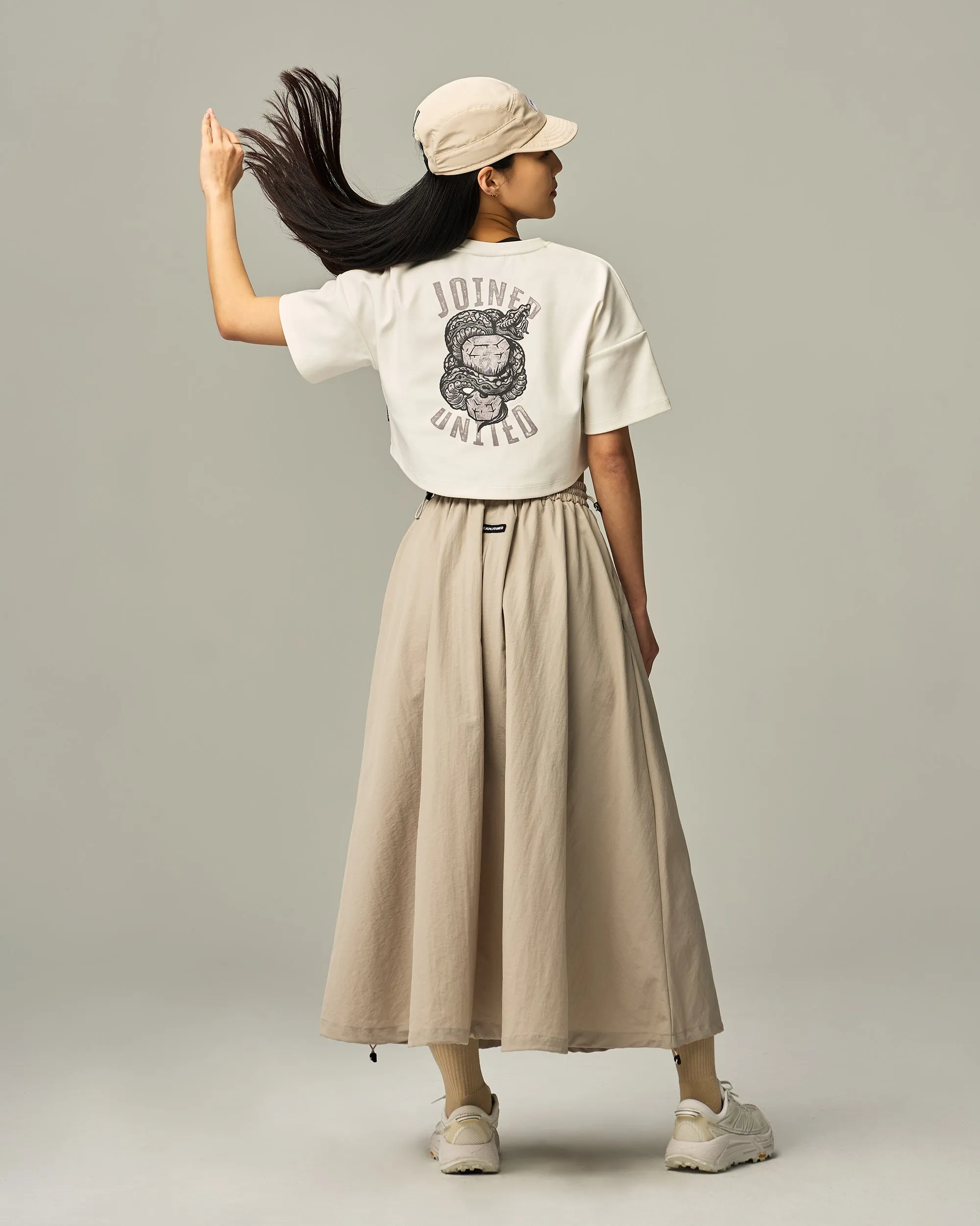 CNY Snake Oversized Crop Top