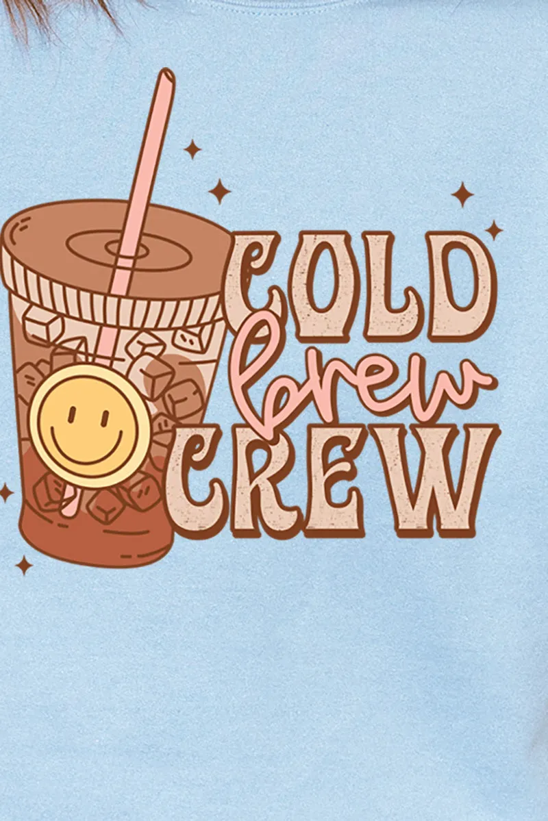 Cold Brew Crew Heavy-weight Crew Sweatshirt
