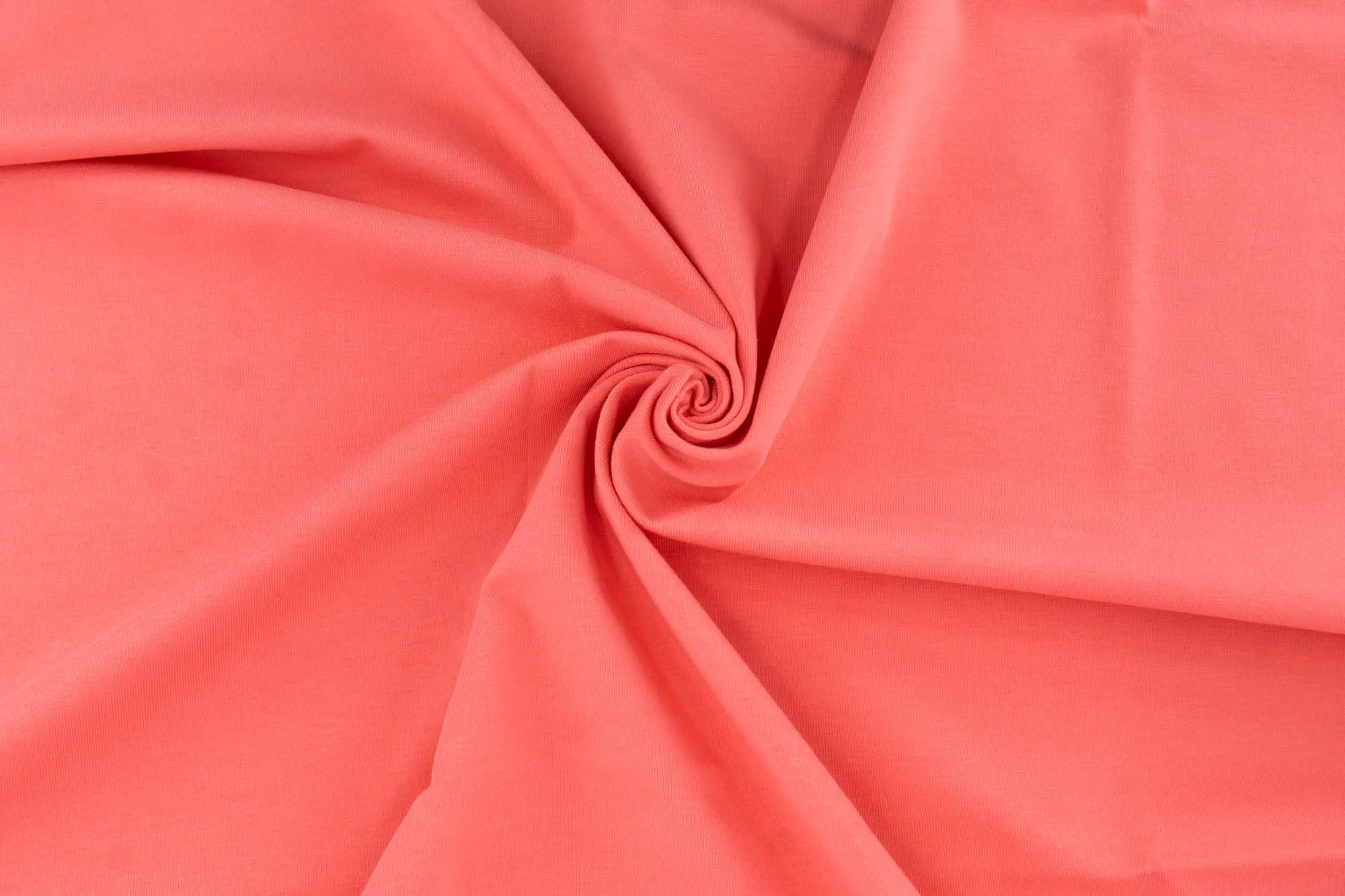 Coral - LUXE Solids Jersey Knit - 1/2 Metre