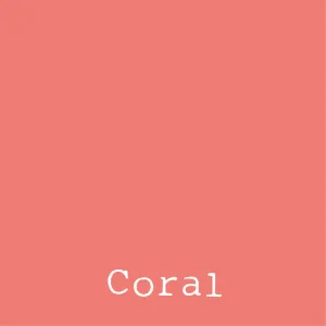 Coral - LUXE Solids Jersey Knit - 1/2 Metre