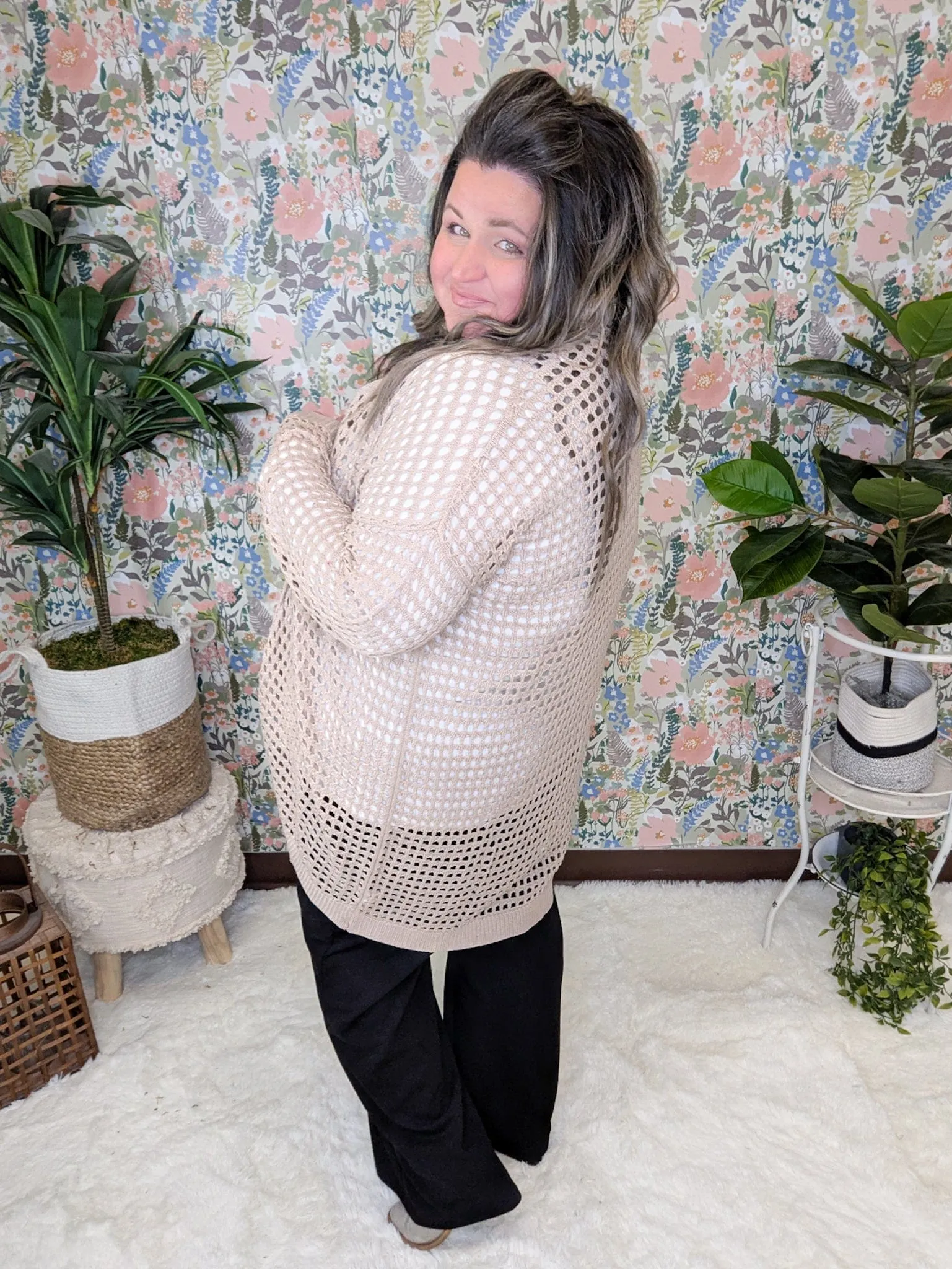 Cynthia Pullon Wide Straight Leg Pants in Solids