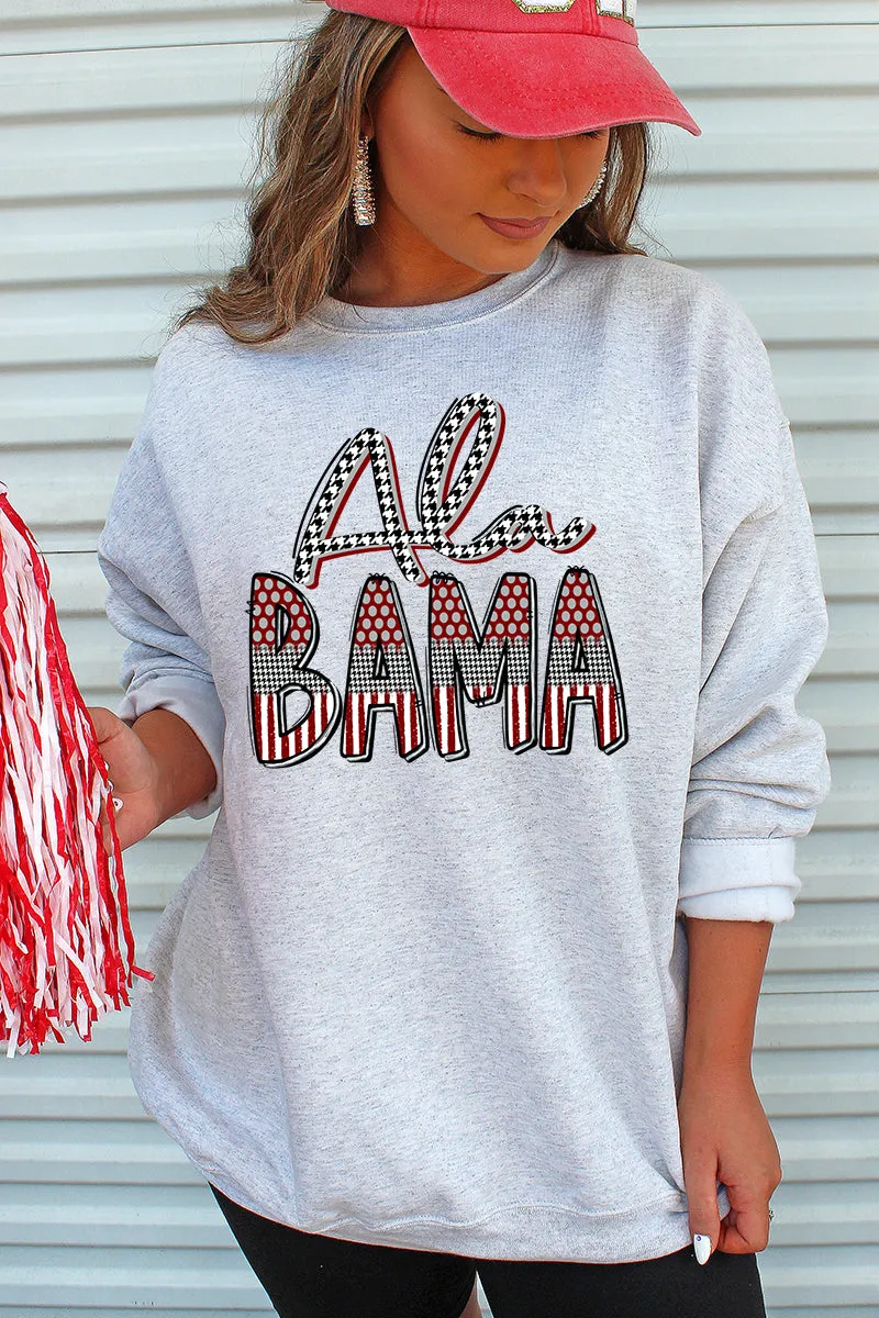 Doodle Alabama Heavy-weight Crew Sweatshirt