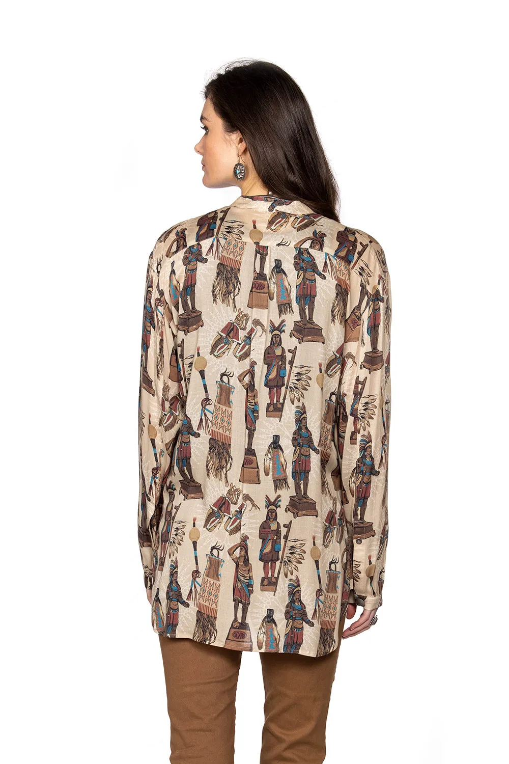 Double D Ranchwear Tobacco Salesman Top