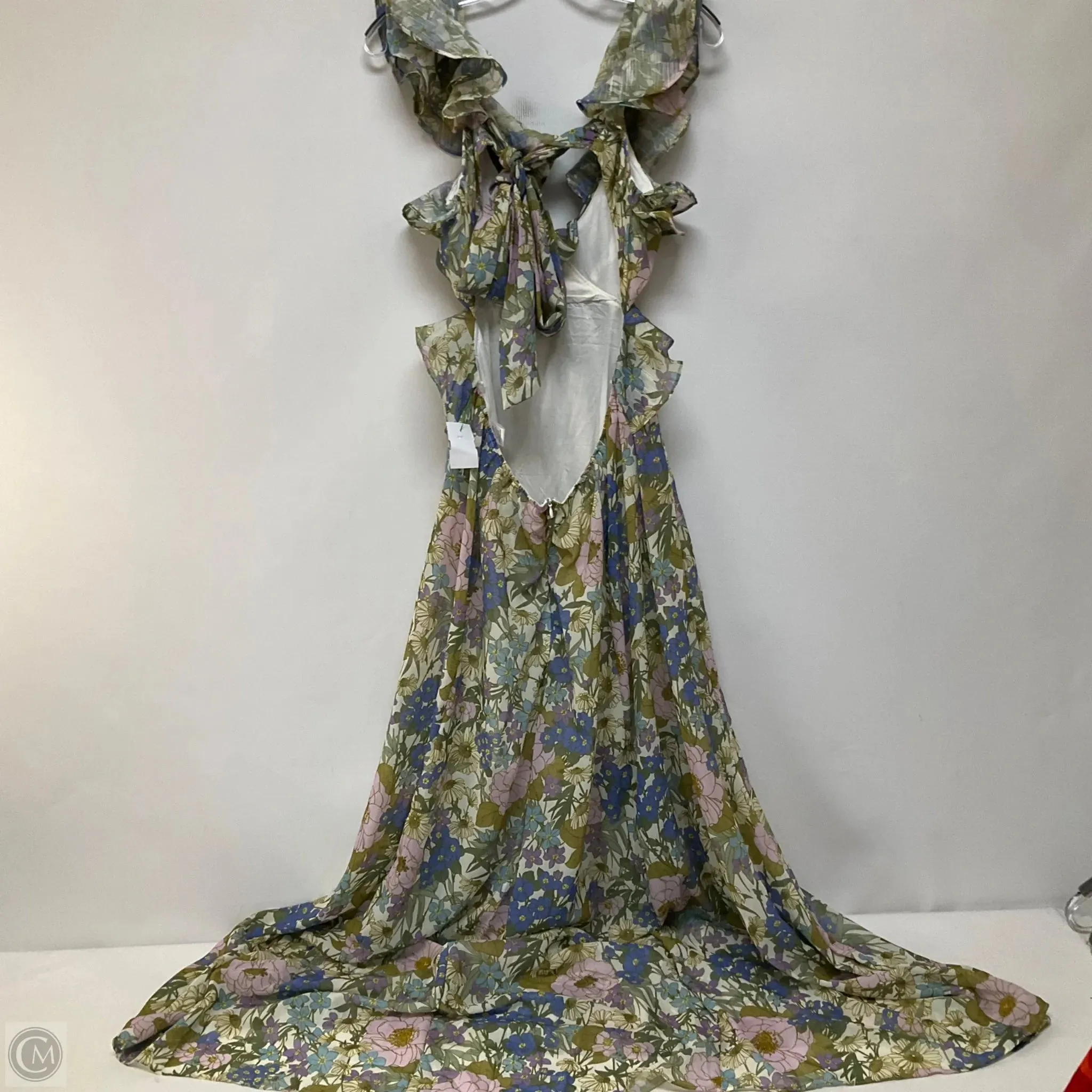 Dress Casual Maxi By Cmc In Floral Print, Size: M