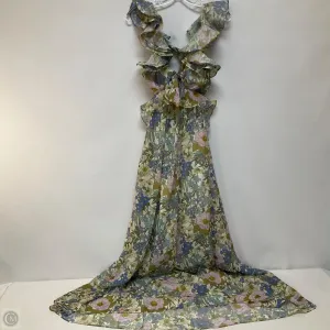 Dress Casual Maxi By Cmc In Floral Print, Size: M