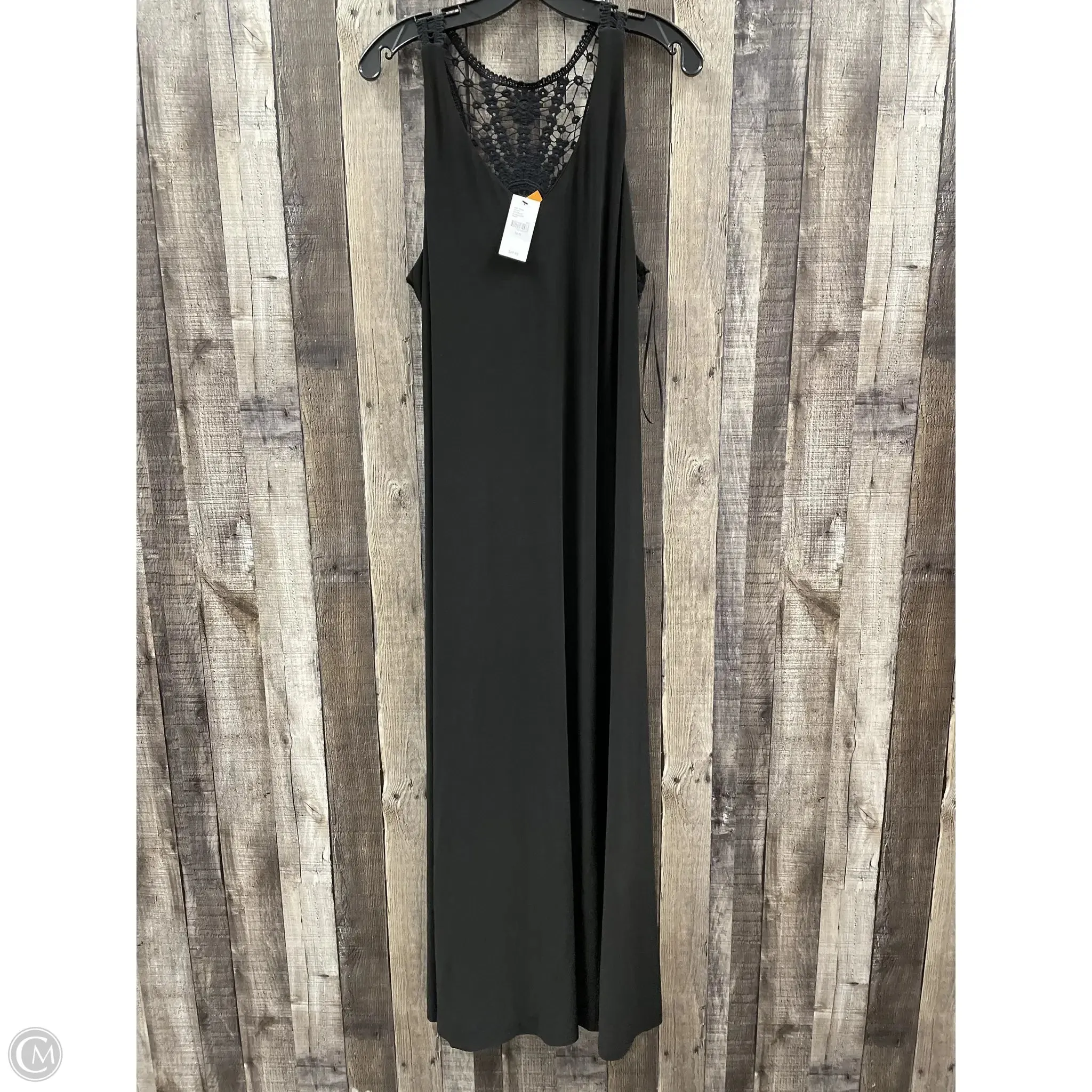 Dress Casual Maxi By Lane Bryant In Black, Size: Xl
