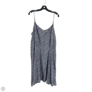 Dress Casual Midi By Old Navy In Navy, Size: Xxl