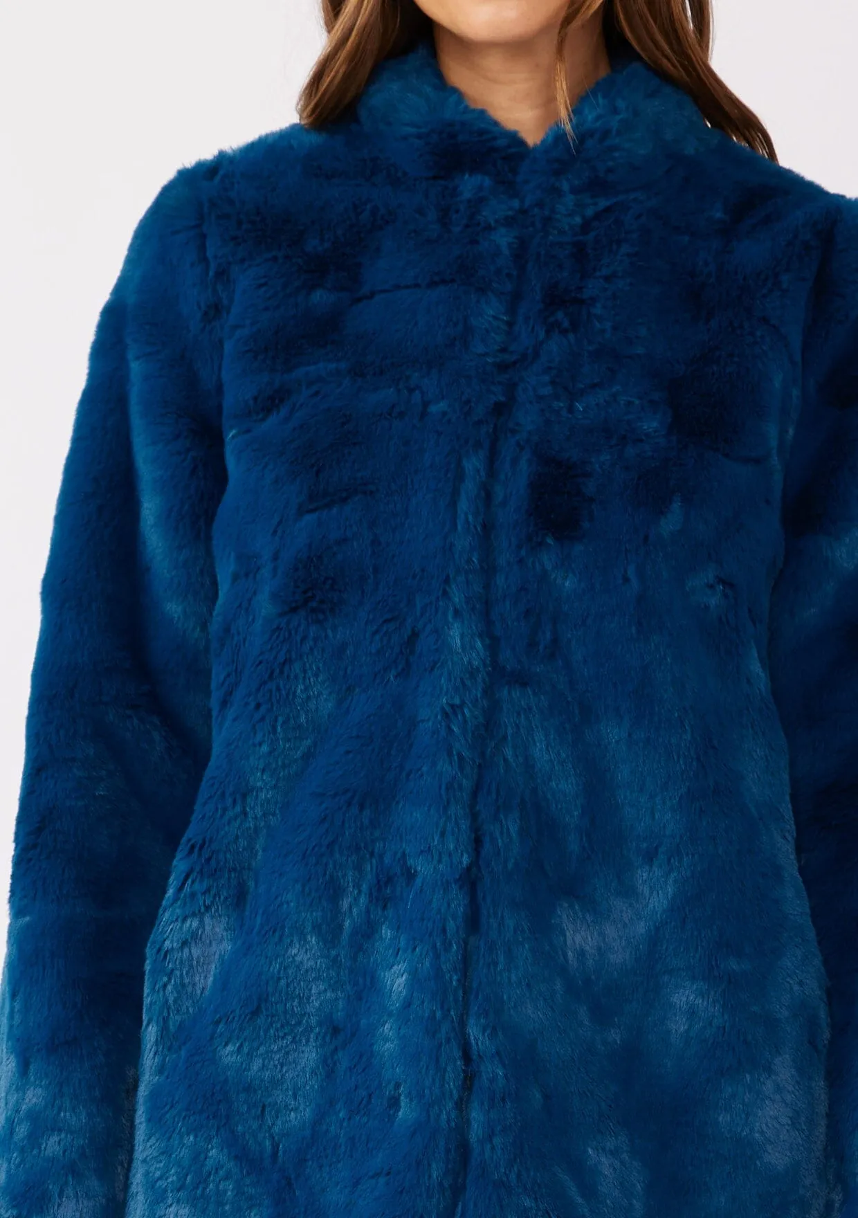 Electric Feel Faux Fur Coat